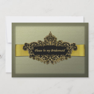 Bridesmaid Invitation