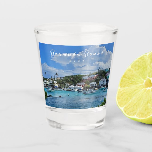 Bridesmaid Island Life Shot Glass (Front)