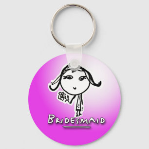 Bridesmaid Keychain