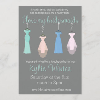Bridesmaid Luncheon Invitation