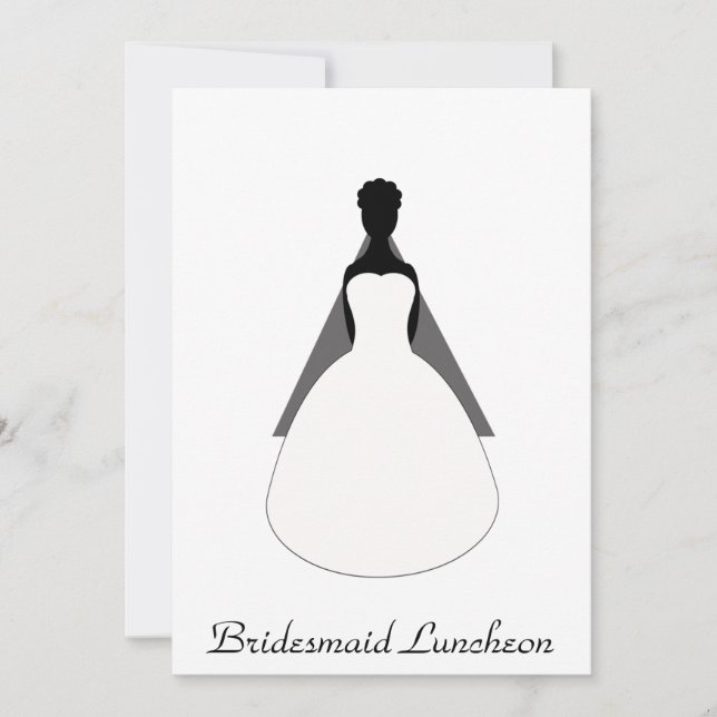 Bridesmaid Luncheon Invitations (Front)