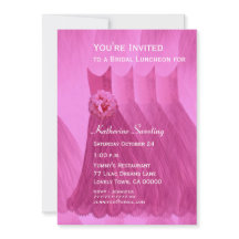 Bridesmaid Luncheon or Brunch Pink Dresses V07