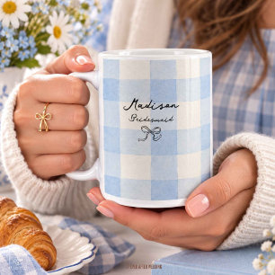 Bridesmaid Maid of Honor Bridal Party Gift Wedding Coffee Mug