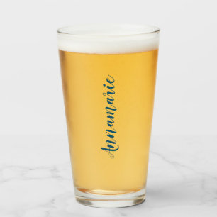 Bridesmaid, Maid of Honour Personalised Wedding Glass