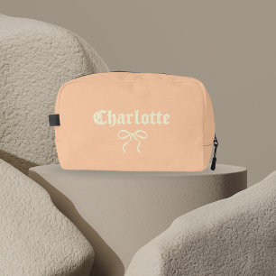 Bridesmaid Makeup Bag Custom Travel Toiletry Bag