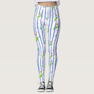 Bridesmaid Margarita Lime Fiesta Party Leggings