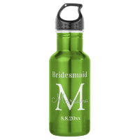 bridesmaid personalised elegant stylish