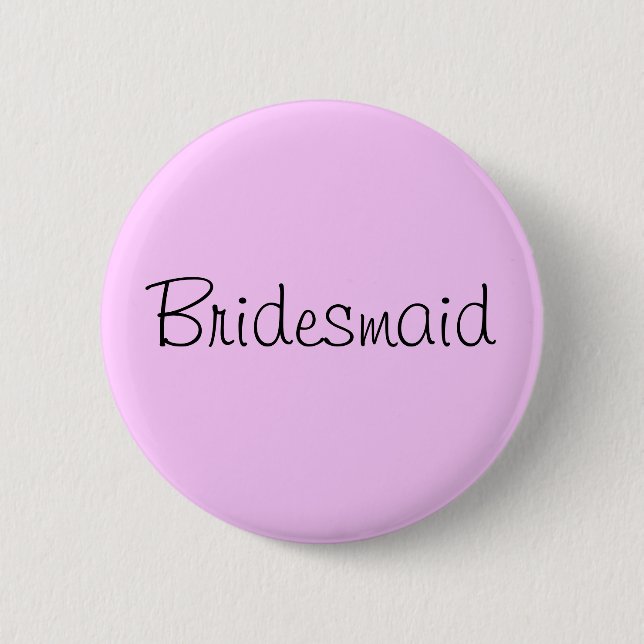 Bridesmaid Pin (Front)