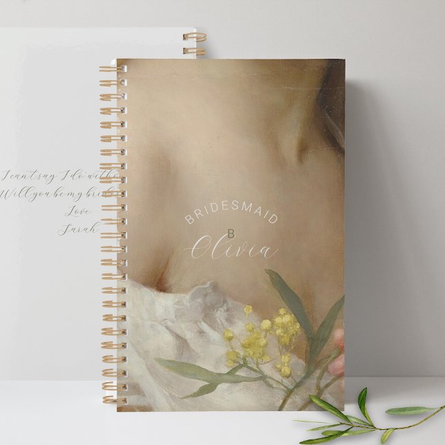 Bridesmaid Planner Romantic Vintage Personalised (Creator Uploaded)