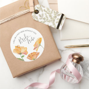 Bridesmaid Proposal Bride Tribe Gift Label