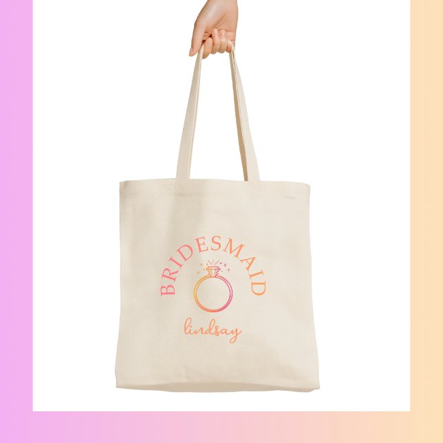 Bridesmaid! Ring Bachelorette Party Tote Bag (Bridesmaid! Ring Bachelorette Party Tote Bag)
