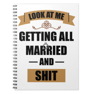 Bridesmaid Shirt Drunk Bachelorette Party Wedding Notebook