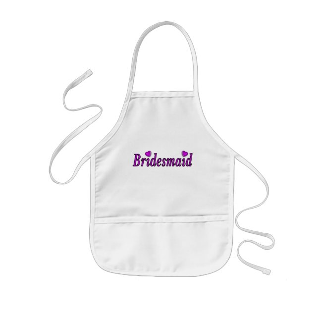 Bridesmaid Simply Love Kids Apron (Front)