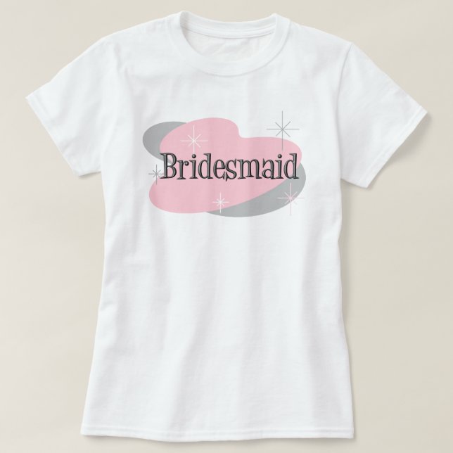 Bridesmaid t-shirt (Design Front)