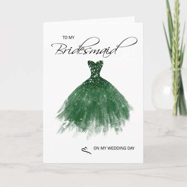 Bridesmaid Thank You Card (Front)