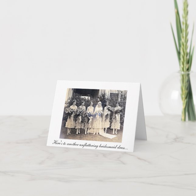 Bridesmaid Thank You Card2 (Front)