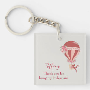 Bridesmaid Thank You Key Ring