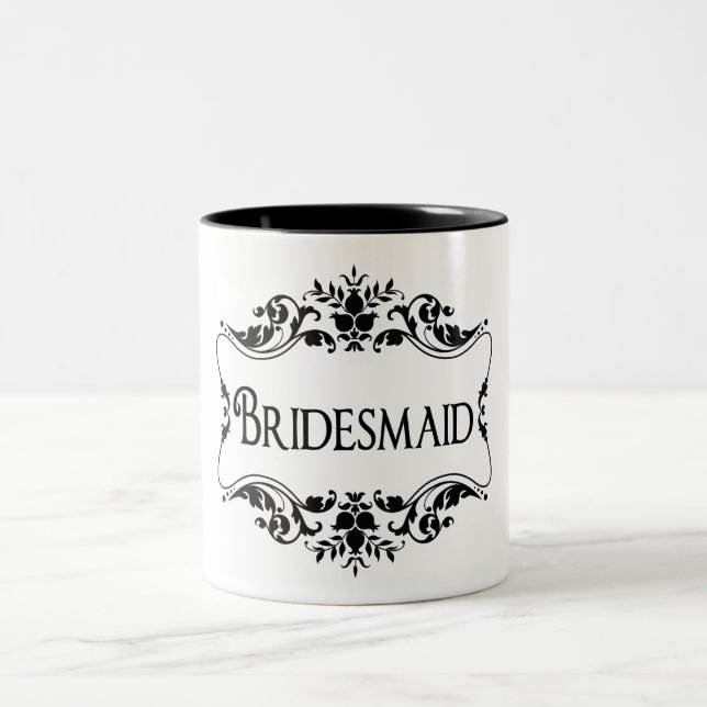 Bridesmaid Two-Tone Coffee Mug (Center)
