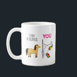 Bridesmaid Unicorn Funny Wedding Coffee Mug<br><div class="desc">This funny unicorn design is perfect as thank you gift for your squad of bridesmaids. It will put a smile on their face for sure.</div>
