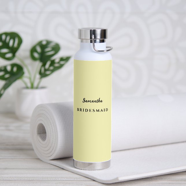 Bridesmaid Water Bottle (Yoga)