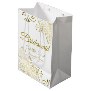 Bridesmaid Wedding Gift Bag - Medium