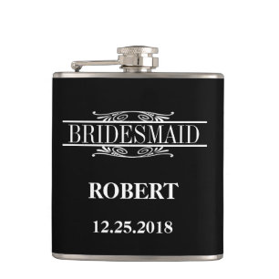 Bridesmaid Wedding Hip Flask