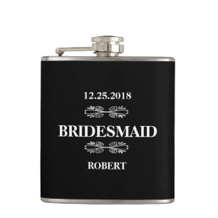 Bridesmaid Wedding Hip Flask