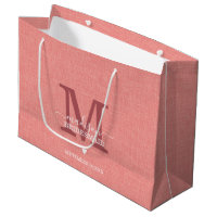 Bridesmaid Wedding Monogram Modern