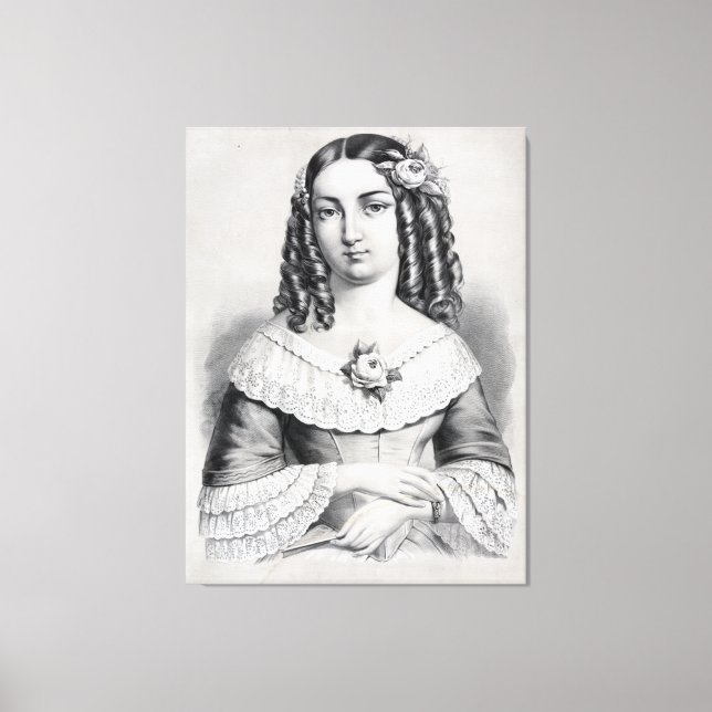 "Bridesmaid" wrapped canvas (Front)