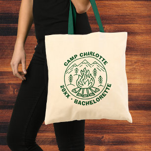 Bridesmaids Custom Camp Bachelorette Tote Bag