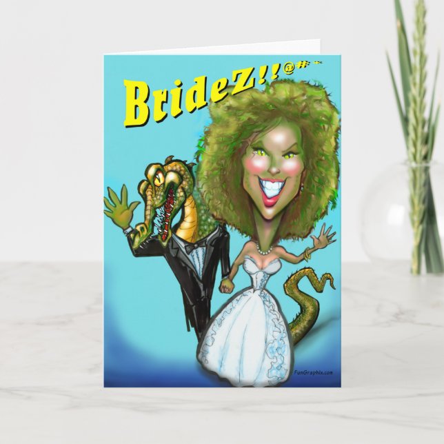BrideZ!!@#* Holiday Card (Front)