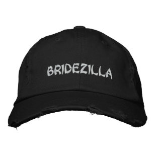 BRIDEZILLA Bride Embroidery cap
