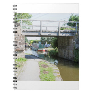 Bridge 14 on the Macclesfield Canal Postcard Notebook