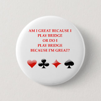 BRIDGE 6 CM ROUND BADGE