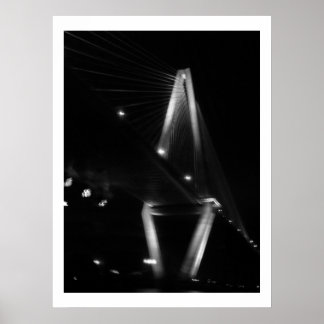 Bridge Abstract Poster