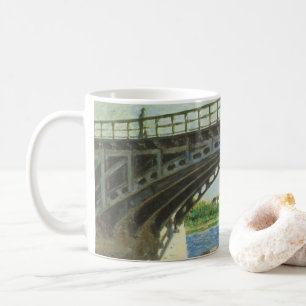 Bridge at Argenteuil by Gustave Caillebotte Coffee Mug