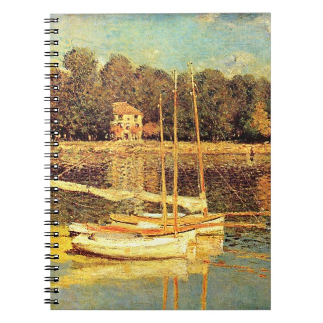Bridge at Argenteuil Claude Monet      Notebook (Front)