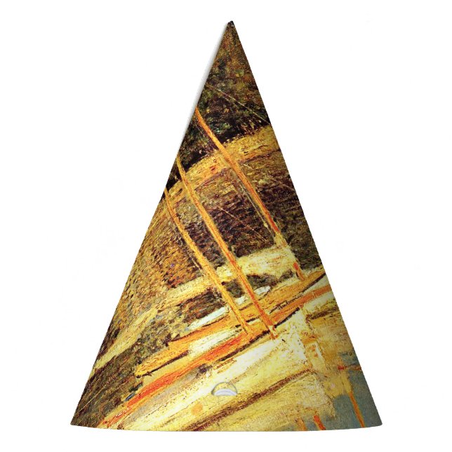 Bridge at Argenteuil Claude Monet    Party Hat (Left)