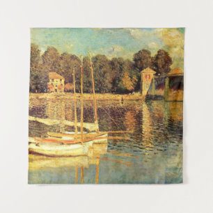 Bridge at Argenteuil Claude Monet Tapestry