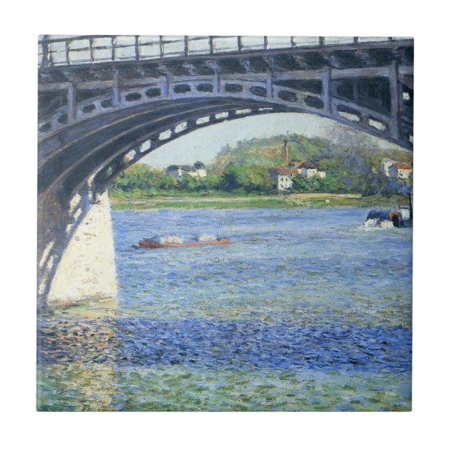 Bridge at Argenteuil Tile (Front)