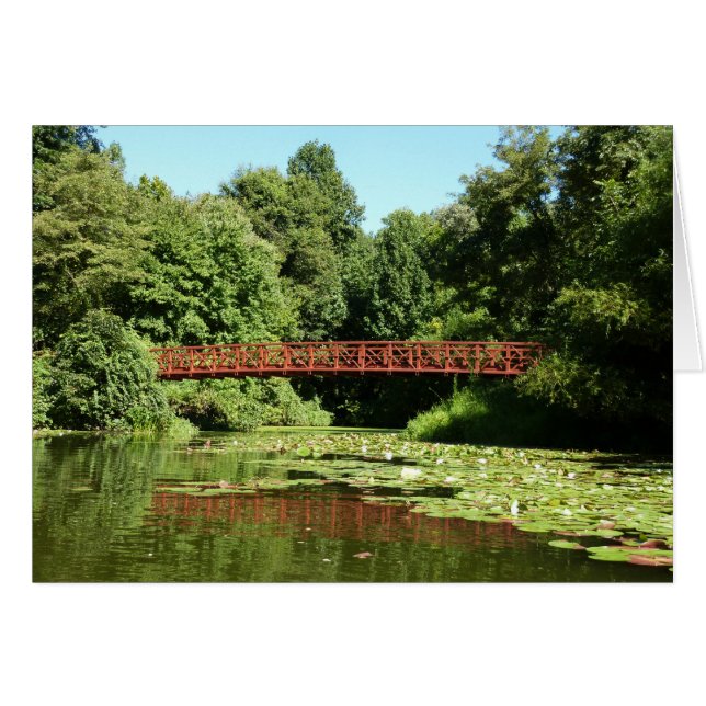 Bridge at Centennial Lake in Ellicott City (Front Horizontal)
