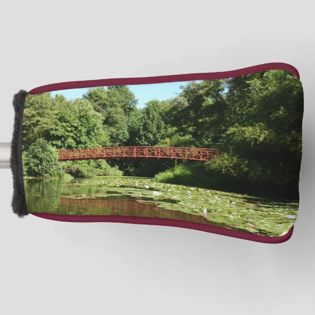 Bridge at Centennial Lake in Ellicott City Golf Head Cover (Front)