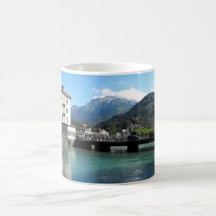 Bridge at Interlaken in Switzerland Coffee Mug
