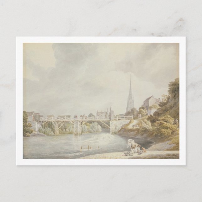 Bridge at Monmouth Postcard (Front)