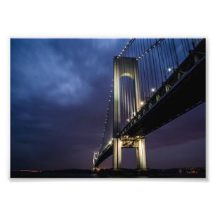 Bridge At Night Photo Print