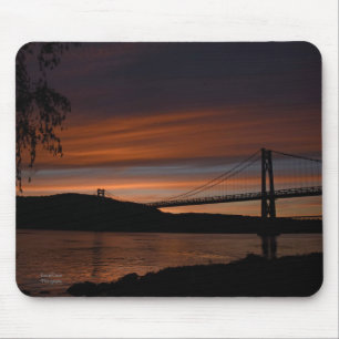 Bridge at Sunset 2   Mouse Mat