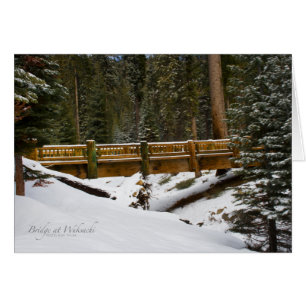 Bridge at Wuksachi Cards