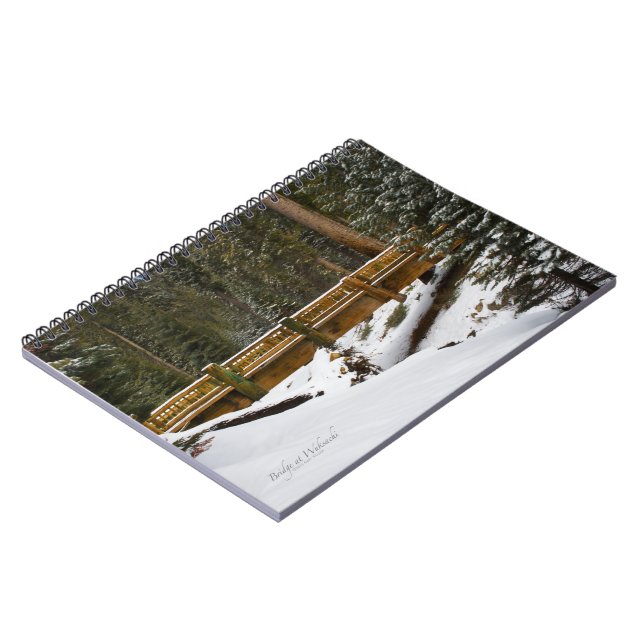 Bridge at Wuksachi Notebook (Left Side)