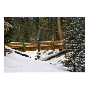 Bridge at Wuksachi Photo Print