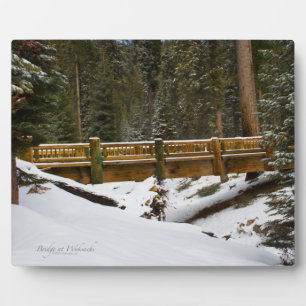 Bridge at Wuksachi Plaque